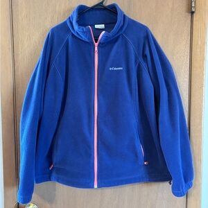 Columbia Navy Fleece Jacket